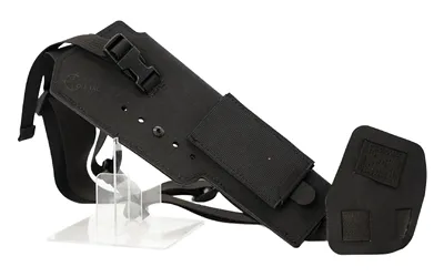 Cole-tac VWX101 Varmint Wrangler XL Pistol Holder Chest Black Right Hand - View 2