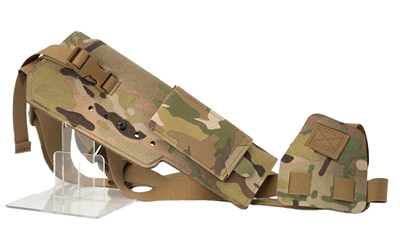 Cole-Tac Varmint Wrangler XL Chest Pistol Holder Multi-Cam Right Hand - View 2