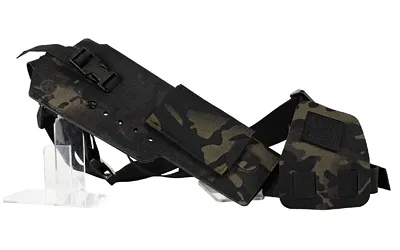 Cole-tac VWX109 Varmint Wrangler XL Pistol Holder Chest MultiCam Black Right Hand - View 2