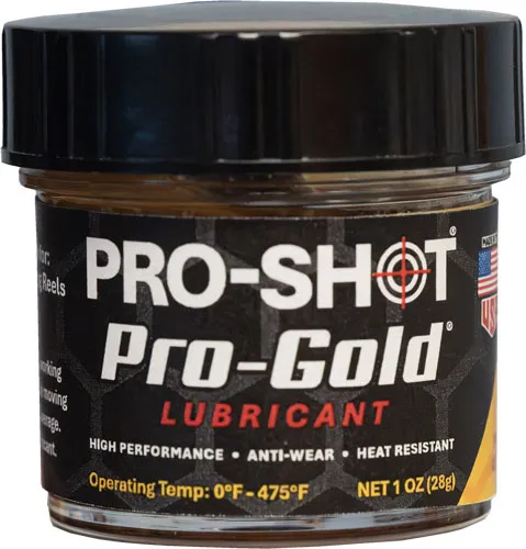 Pro-Shot Pro-Gold Lubricant 1oz Jar - Superior Firearm Grease Protection - View 2