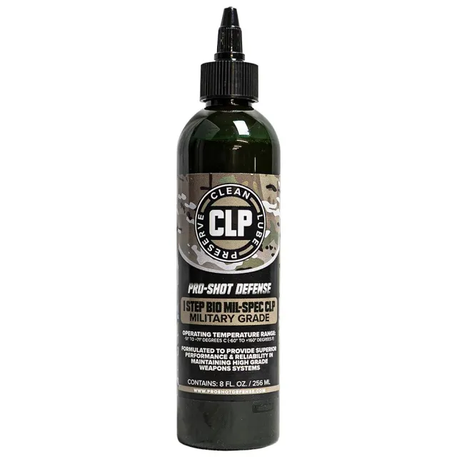 Pro-Shot Products 1 Step BIO Mil-Spec CLP Odorless Synthetic Oil 8 oz - View 2