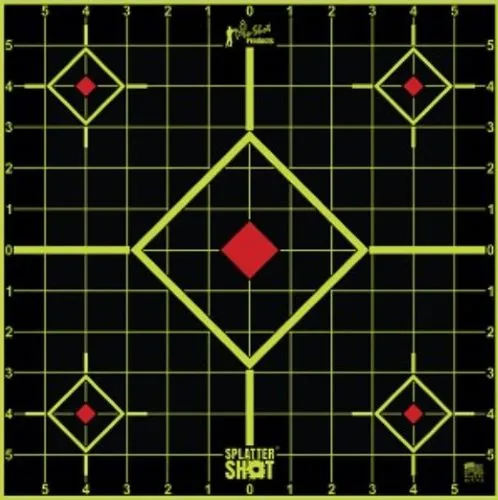 ProShot 12SI-GREEN-12PK 12" Green Sight-In Targets, 12 Pack - View 2