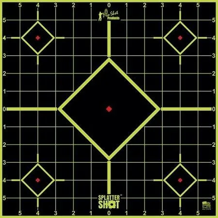 Pro-Shot Splatter Shot 12 Green Sight In Target - Peel-and-Stick 5/ct - View 2