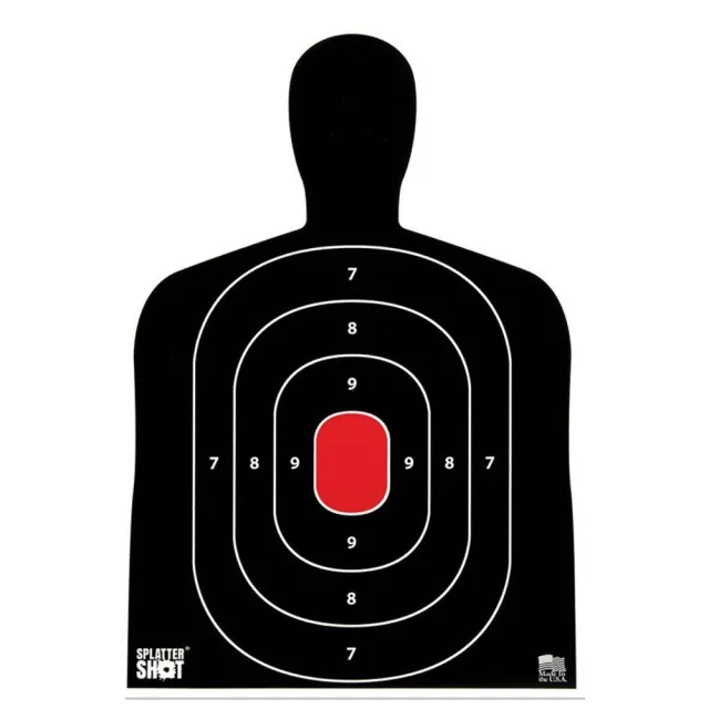 Pro-Shot SILH8Pk SplatterShot Hanging Heavy Paper - View 2