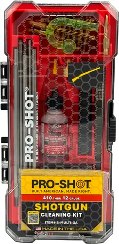 Pro-Shot Products S-MULTI-GA Multi-Gauge Shotgun Cleaning Kit 12/20/28/410 - View 2