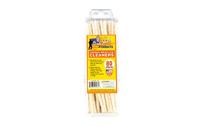 Pro-Shot Brush Bristled Cleaners 6" Cotton/Bronze Bristles 80 Pk - View 2