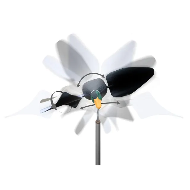 Higdon Outdoors Flasher Flyer Breeze Motion Duck Decoy - View 2