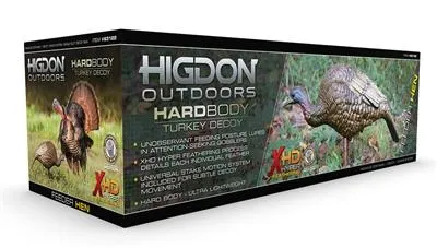 Higdon Outdoors 63122 Hard Body Feeder Hen Turkey Decoy Multi-Color - View 2