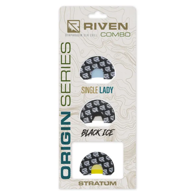Higdon Outdoors 65240 Elk Diaphragm Black/White 3 Pack - View 2