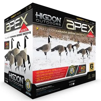 Higdon Outdoors 72237 APEX Full-Size Canada Goose Decoy Variety Pack - View 2