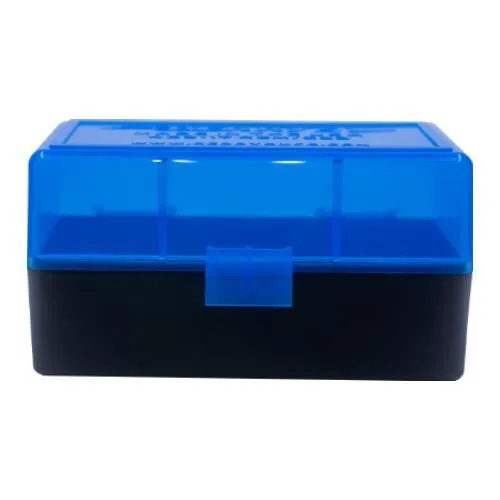Berry's Ammo Box #405 - .223 Rem./5.56mm 50/rd Blue/Black - View 2