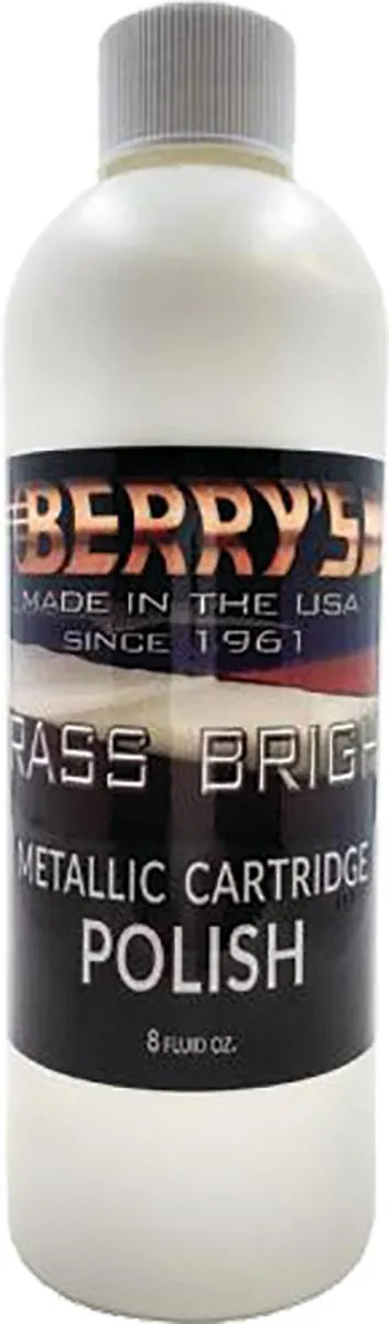 Berry's 56236 Brass Bright Polish 8 oz Bottle No Ammonia - View 2
