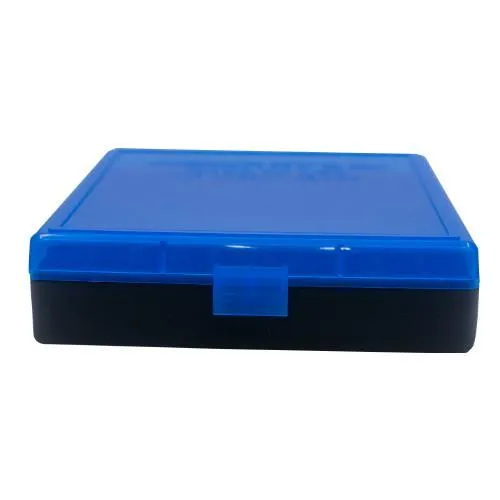 Berry's Ammo Box #008 - .40 S&W/.45 cal 100/rd Blue/Black - View 2