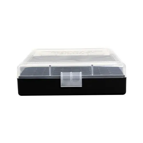 Berry's Mfg #001 Clear Top/ Black Ammo Box - 380 ACP/ 9mm Luger 100/ct - View 2