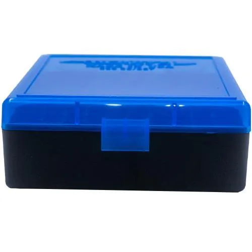 Berry's Ammo Box #003 - .38/.357 cal 100/rd Blue/Black - View 2