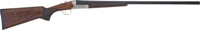 Tristar Bristol Side by Side Shotgun 20 Gauge 28 in Nickel Walnut - View 2