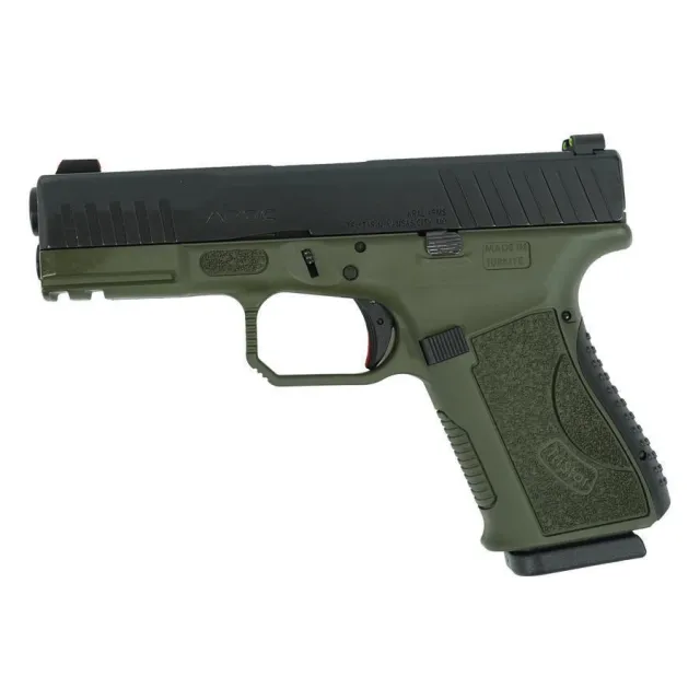 Tristar 85776 9mm Luger APOC Pistol 4" ODG/Black 15rd Semi-Auto - View 2