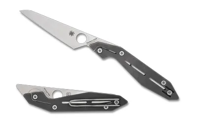 Spyderco C270TIP Titanium Handle Folding Knife - View 2