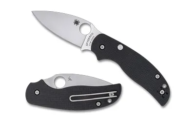 Spyderco C123CFBCLP Sage 6 Button Lock 3" CPM S30V Carbon Fiber Knife - View 2