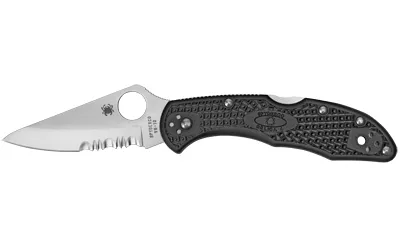 Spyderco Delica C11PSBK 260 Black 2.88 In Knife - View 2