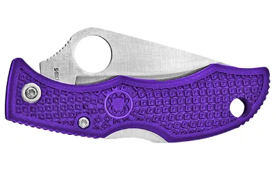 Spyderco LPRP3 Ladybug 3 Purple SL/PL Knife - View 3