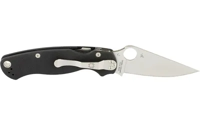 Spyderco C81GP2 Paramilitary 2 Knife, S30V Blade, G-10 Handle, Black - View 3