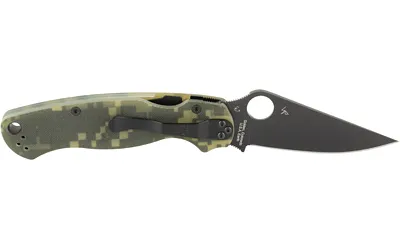 Spyderco Para Military 2 C81GPCMOBK2 3.44 In Camo G10 CPM S30V - View 3