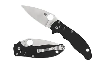 Spyderco C101GP2 Manix 2 Knife S30V Steel Black G10 Handle - View 2