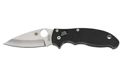 Spyderco C101GP2 Manix 2 Knife S30V Steel Black G10 Handle - View 3
