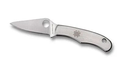 Spyderco Bug Slipit C133P Stainless Steel 1.27 In Plain Edge - View 2