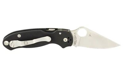 Spyderco Para 3 Folding Knife CPM-S30V Plain 2.95" Black G10 C223GP - View 3