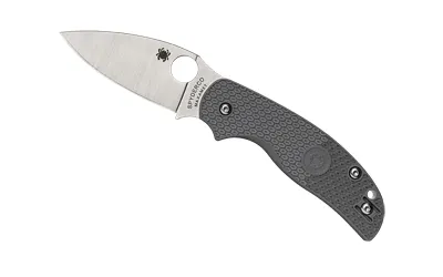 Spyderco C123PGY Sage 5 Gray Lightweight Maxamet Knife - View 2