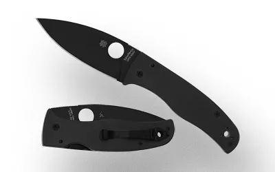 Spyderco C263GSBK Bodacious Black G-10 Handle Black Blade Knife - View 2