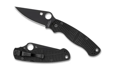 Spyderco C81GMCBKP2 Para Military 2 Salt Black G-10 CPM MagnaCut Knife - View 2
