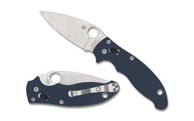 Spyderco C101GPCBL2 Manix 2 CPM SPY27 Cobalt Blue G10 Handle Knife - View 2