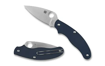 Spyderco C94GPCBL UK Penknife Cobalt Blue G-10 CPM SPY27 - View 2