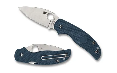 Spyderco C123PCBL Sage 5 Lightweight Cobalt Blue CPM SPY27 Steel - View 2