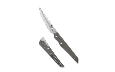 Spyderco Cobol Folding Knife 3.63in Tanto Blade Bohler M390 Satin - View 2