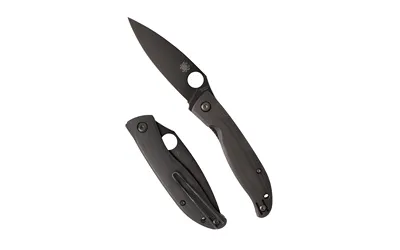 Spyderco Mantra 4 C274GBBKP 3.34 In Drop Point Folding Knife 7.5 In - View 2