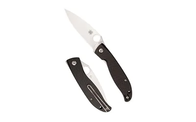 Spyderco Mantra 4 C274CFP Carbon Fiber 3.34 In Drop Point Knife - View 2
