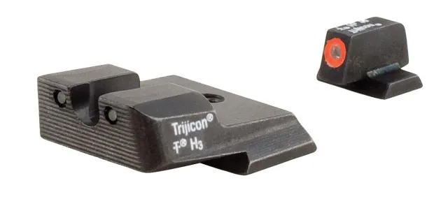 Trijicon 600556 HD Night Sights Green/Tritium Orange Outline Front... - View 2