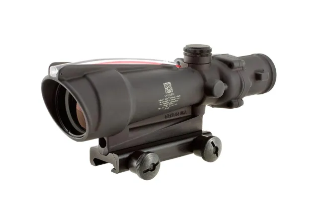 Trijicon 100145 ACOG 3.5x35mm Scope Red Chevron .223/5.56 BDC Matte Black - View 2