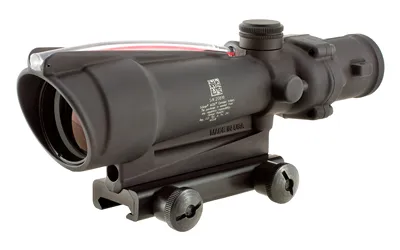 Trijicon 100154 ACOG Black Hardcoat Anodized 3.5x35mm Illuminated Red H... - View 2