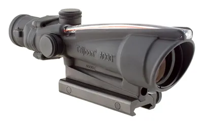 Trijicon 100154 ACOG Black Hardcoat Anodized 3.5x35mm Illuminated Red H... - View 3