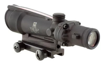 Trijicon 100154 ACOG Black Hardcoat Anodized 3.5x35mm Illuminated Red H... - View 5