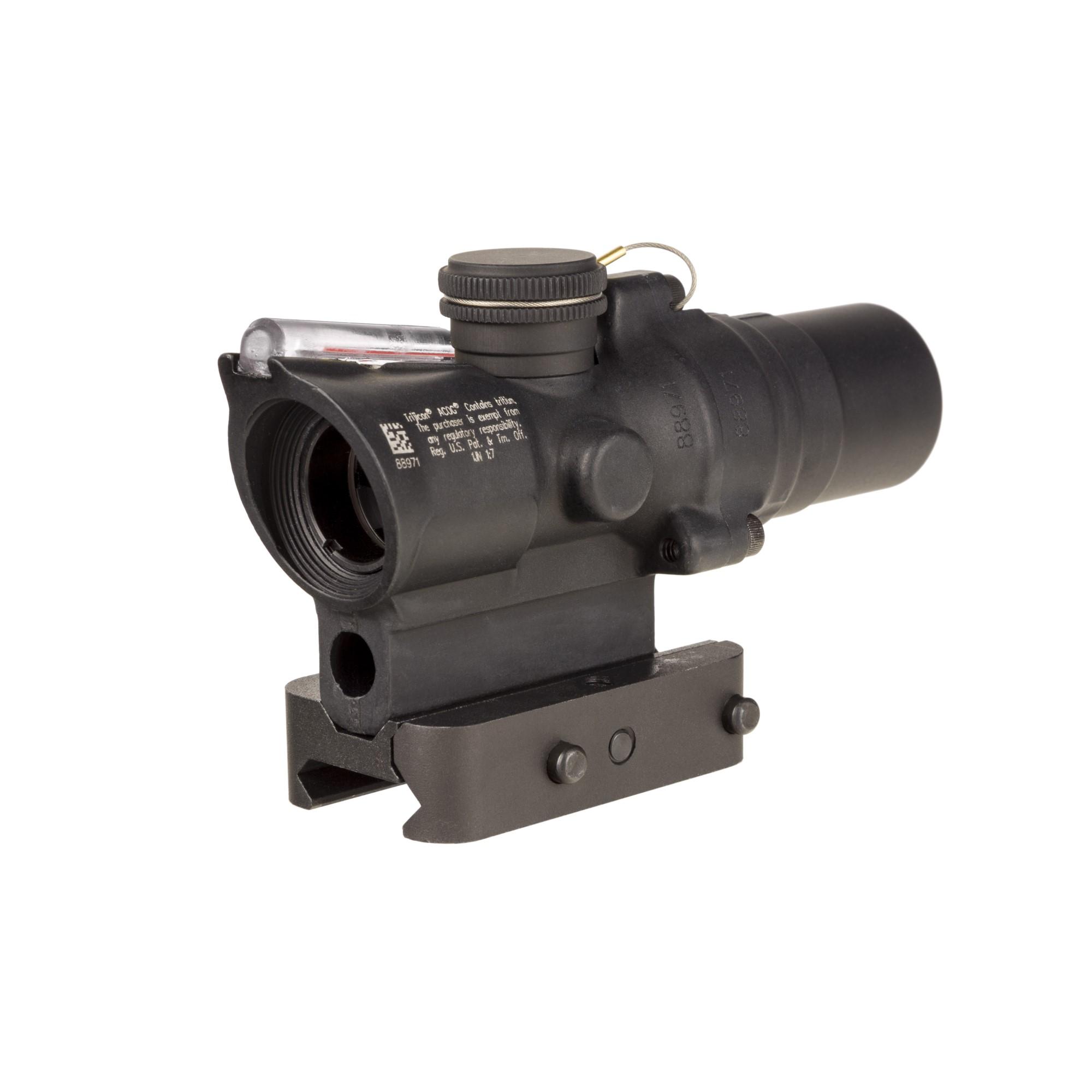 Trijicon 400330 ACOG TA44 1.5x16mm Red Circle Dot Reticle Matte Black Scope - View 2