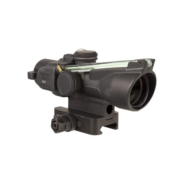 Trijicon TA50 ACOG 3x24mm 223 Rem Green Horseshoe Reticle Matte Black - View 2