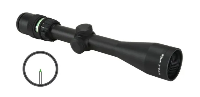 Trijicon AccuPoint 200008 3-9x40mm Illuminated Green Triangle Reticle - View 2
