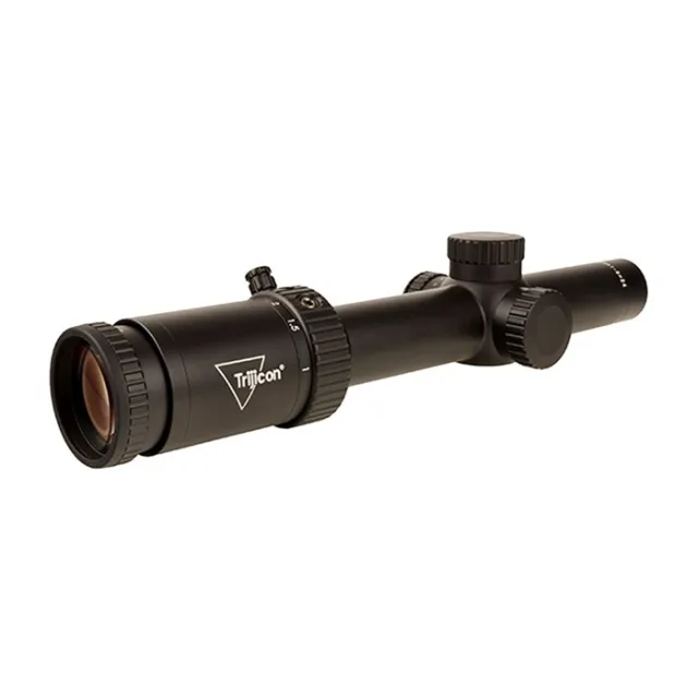 Trijicon 2900022 Credo HX 1-6x24mm Satin Black LED Green MOA Reticle Scope - View 5
