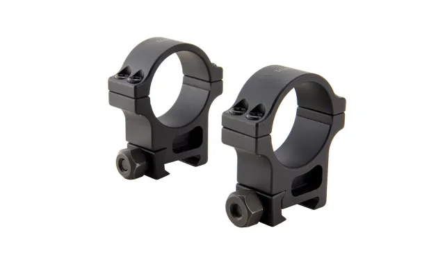 Trijicon AC22003 34mm Rings Black Hard Coat Anodized 1.259in Height - View 2